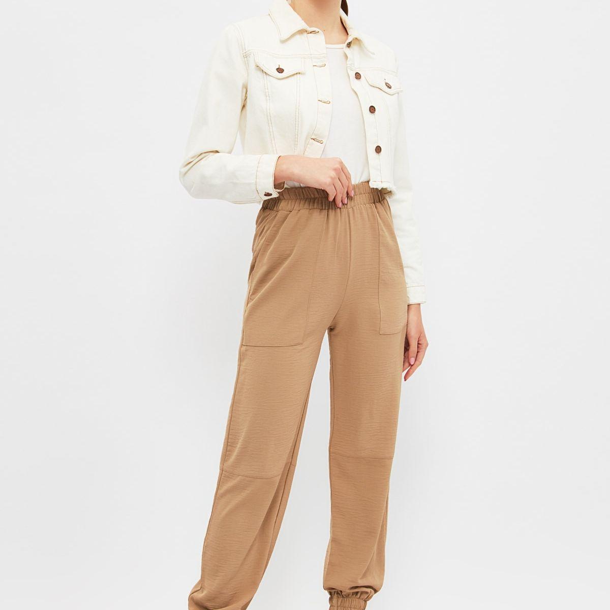 بنطال بخصر مطاطي-women-clothing-bottoms-trousers-image-1