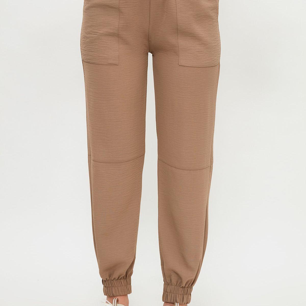 Trendyol Side Pocket Detail Elastic Waist Woven Pants-women-clothing-bottoms-trousers-image-12