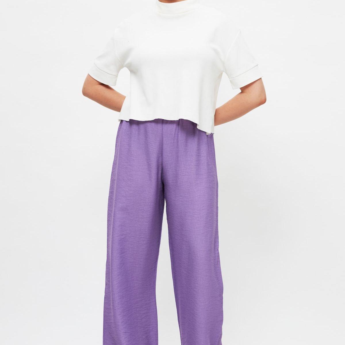 بنطال بخصر مطاطي-women-clothing-bottoms-trousers-image-1
