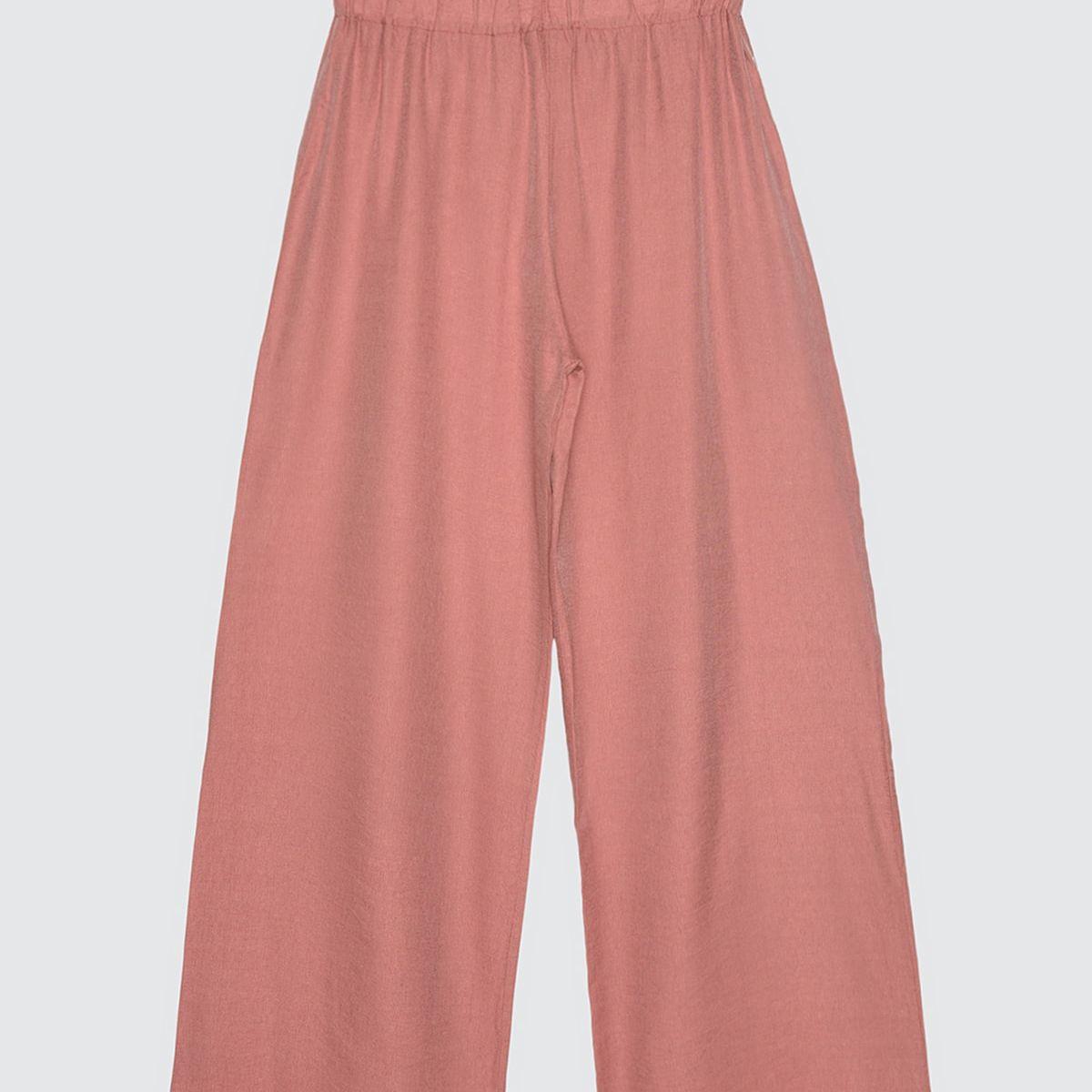 Trendyol Elastic Waist Wide Leg Woven Pants-women-clothing-bottoms-trousers-image-6