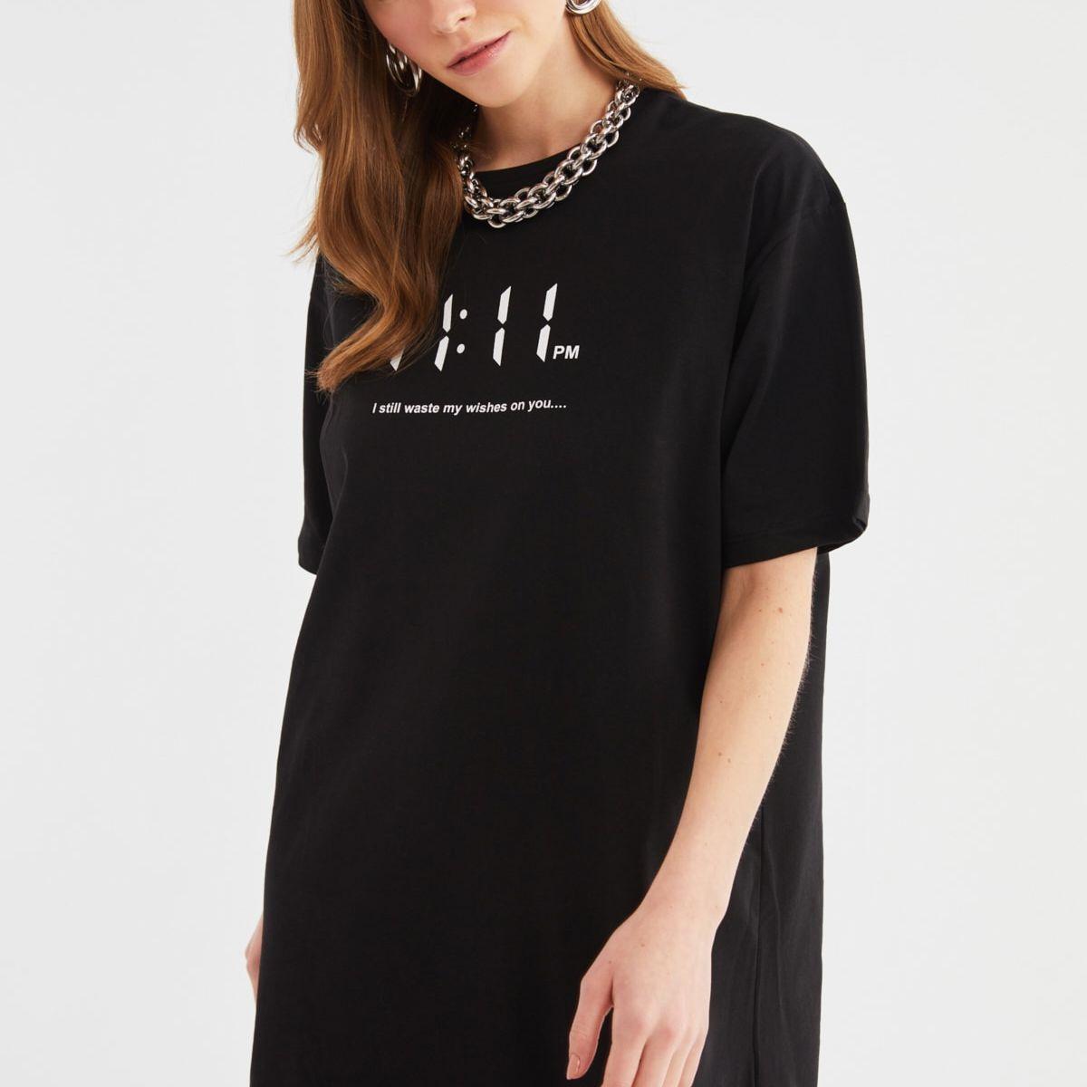 فستان قصير باكمام قصيرة-women-clothing-dresses-image-1