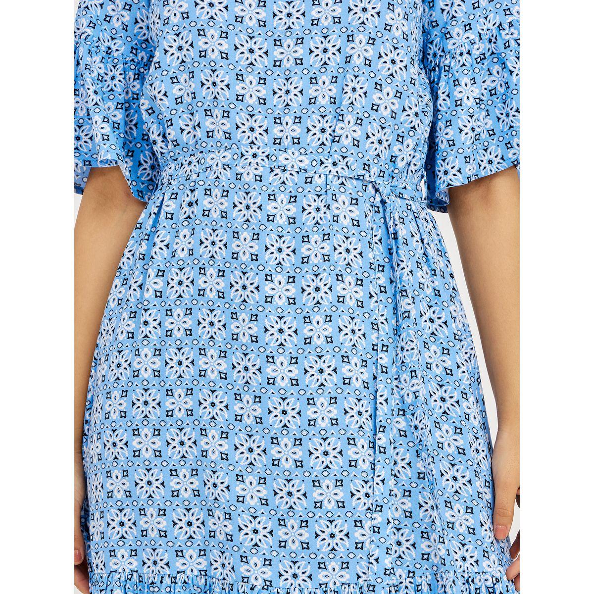 فستان ميدي باكمام واسعة-women-clothing-dresses-image-3