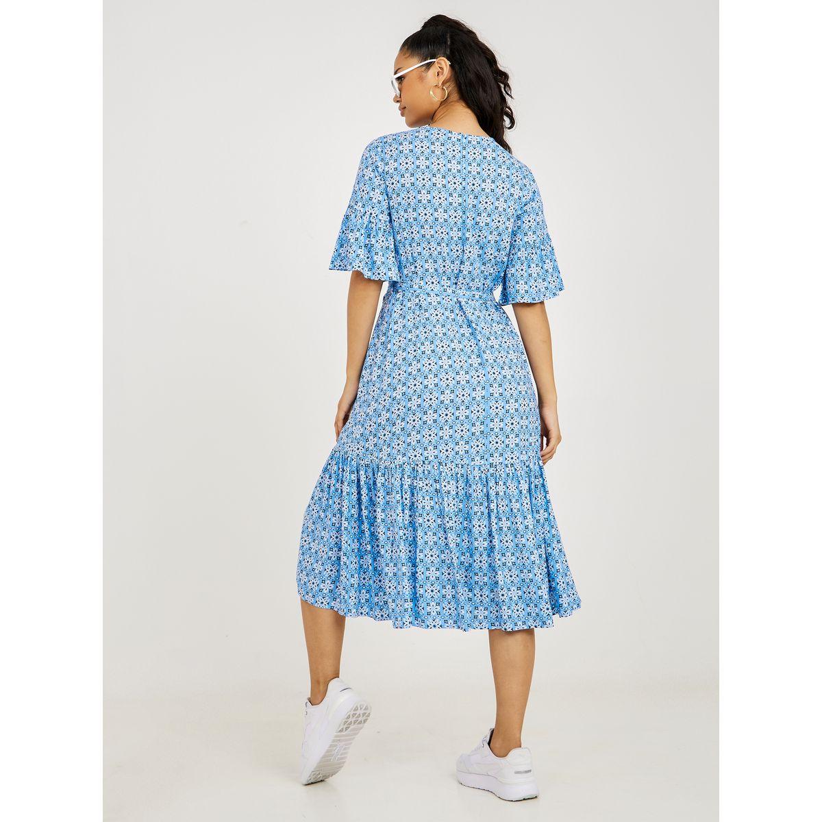 فستان ميدي باكمام واسعة-women-clothing-dresses-image-4