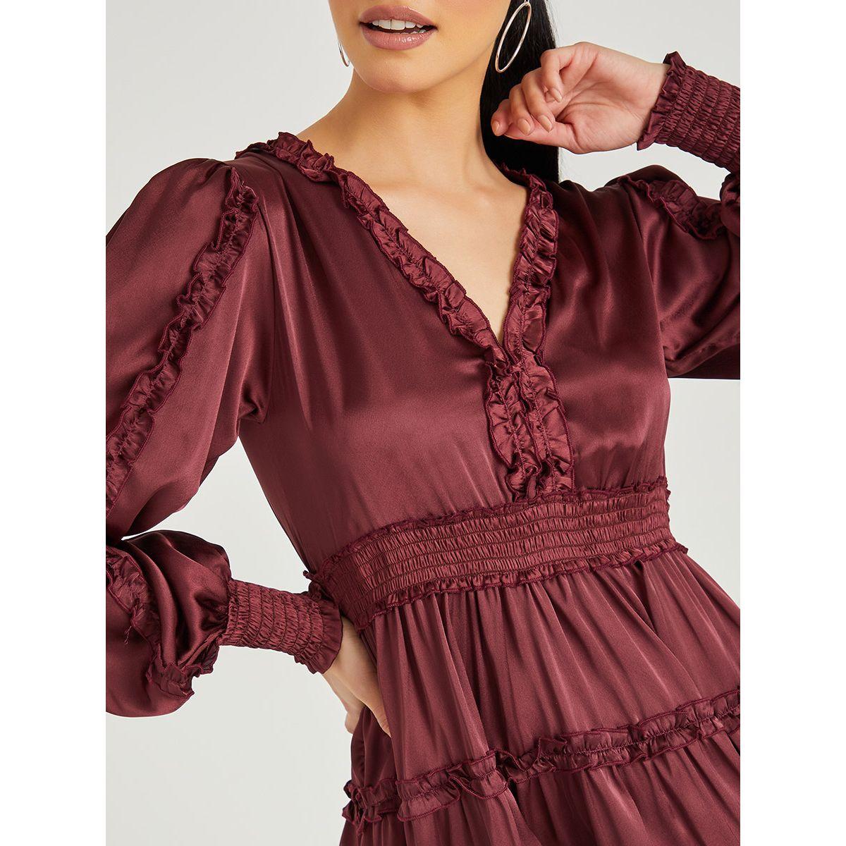 فستان قصير باكمام طويلة من ريد تايب-women-clothing-dresses-image-3