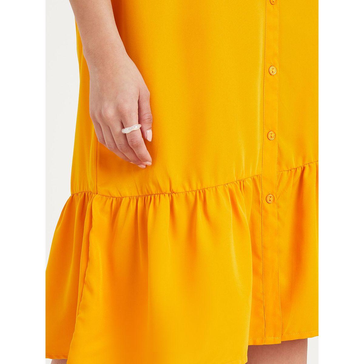 فستان ميدي مزين بطيات من ستايلي-women-clothing-dresses-image-4