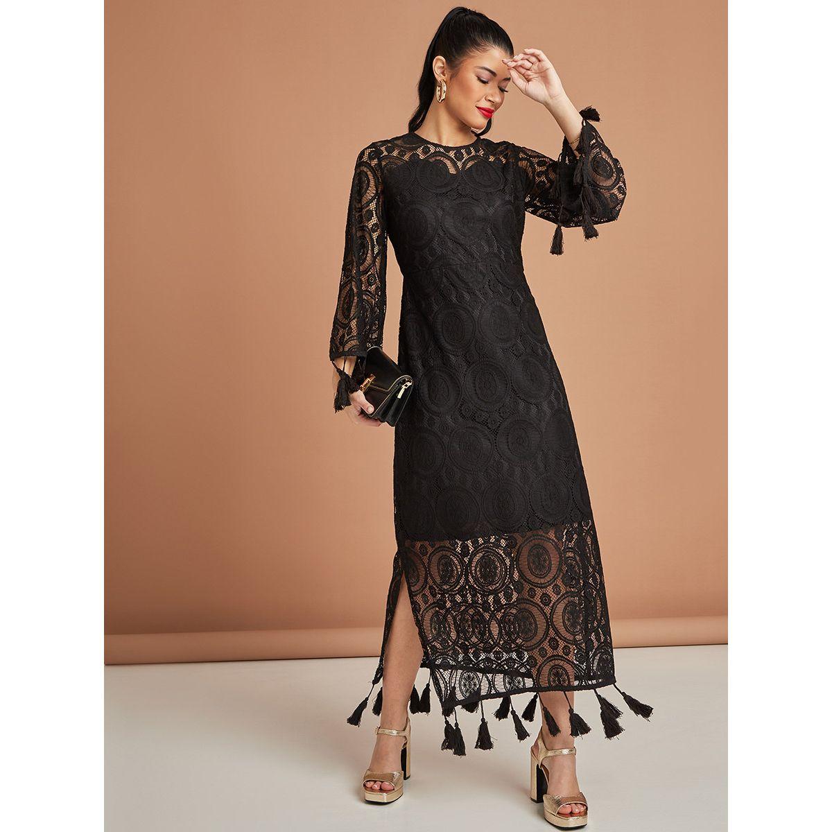 فستان طويل بتداخلات دانتيل من ستايلي-women-clothing-dresses-image-1