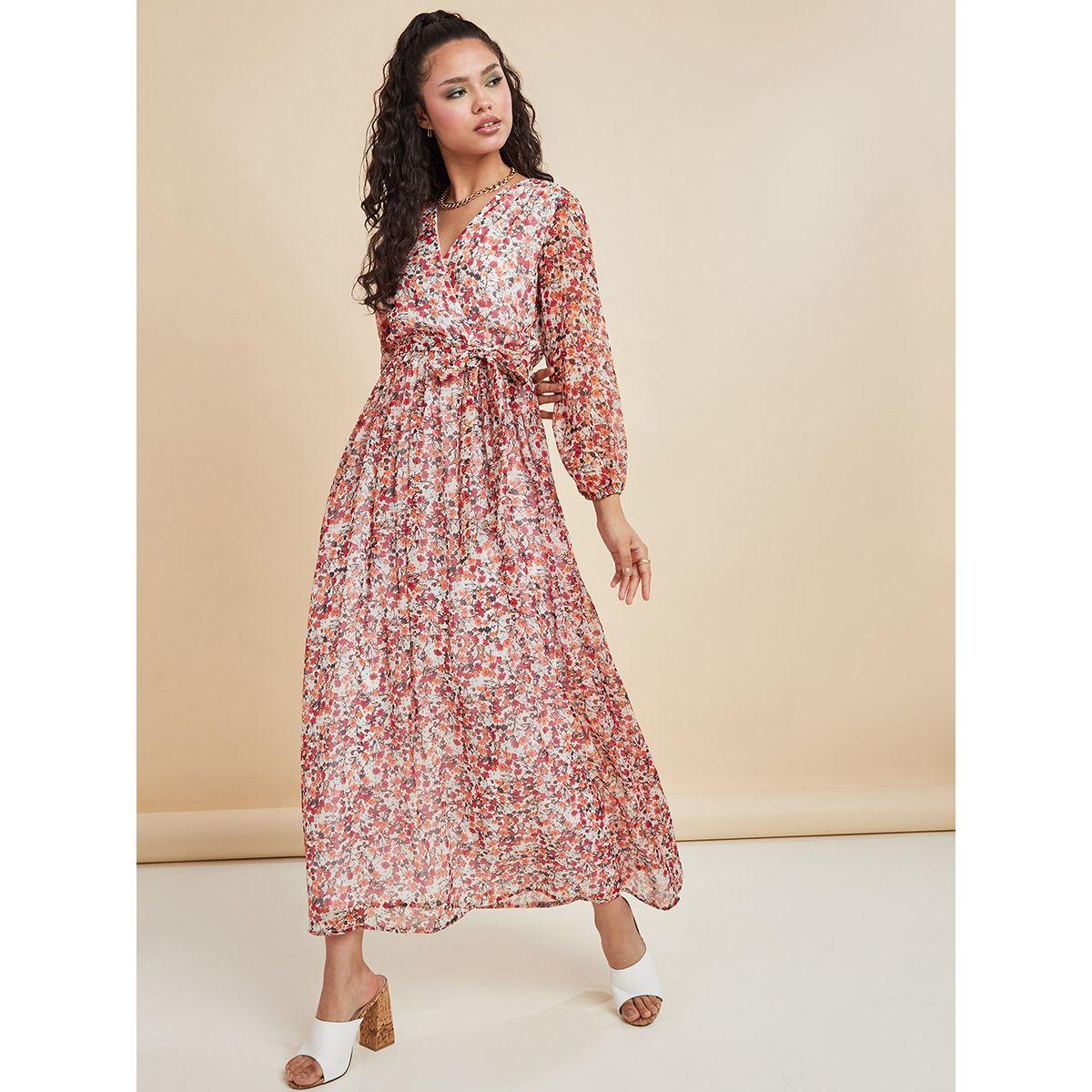 فستان طويل مطبع بزهور من ستايلي-women-clothing-dresses-image-5