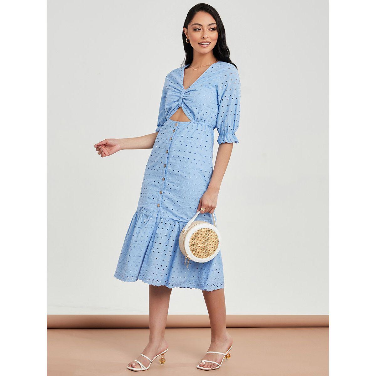 فستان ميدي بتداخلات دانتيل-women-clothing-dresses-image-2