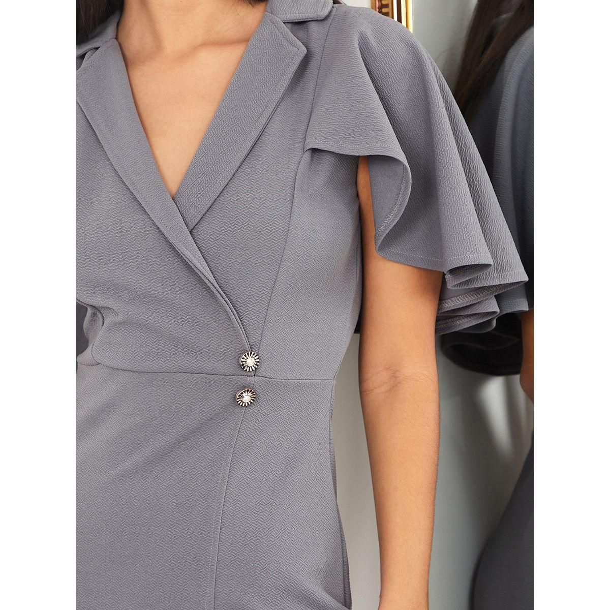 Styli Cape Style Sleeves Notch Neck A-Line Maxi Dress-women-clothing-dresses-image-3