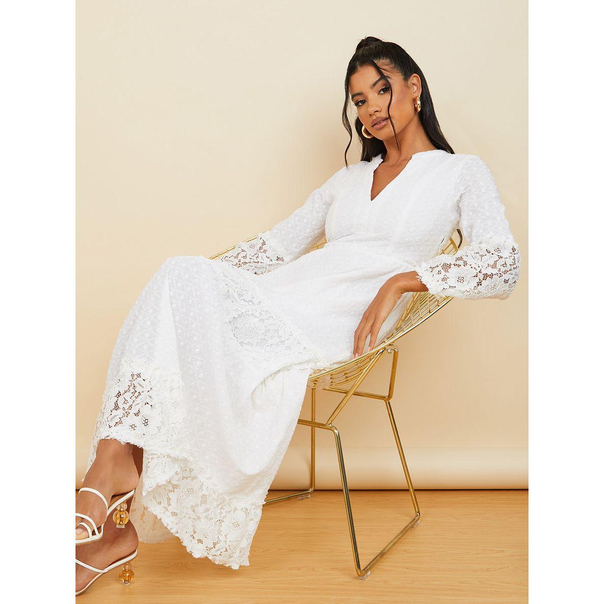 فستان طويل بتداخلات دانتيل من ستايلي-women-clothing-dresses-image-2