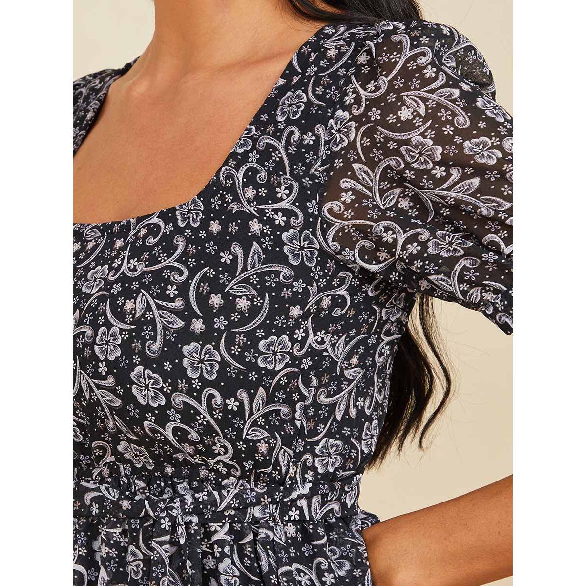 فستان ميدي مطبع بزهور-women-clothing-dresses-image-3
