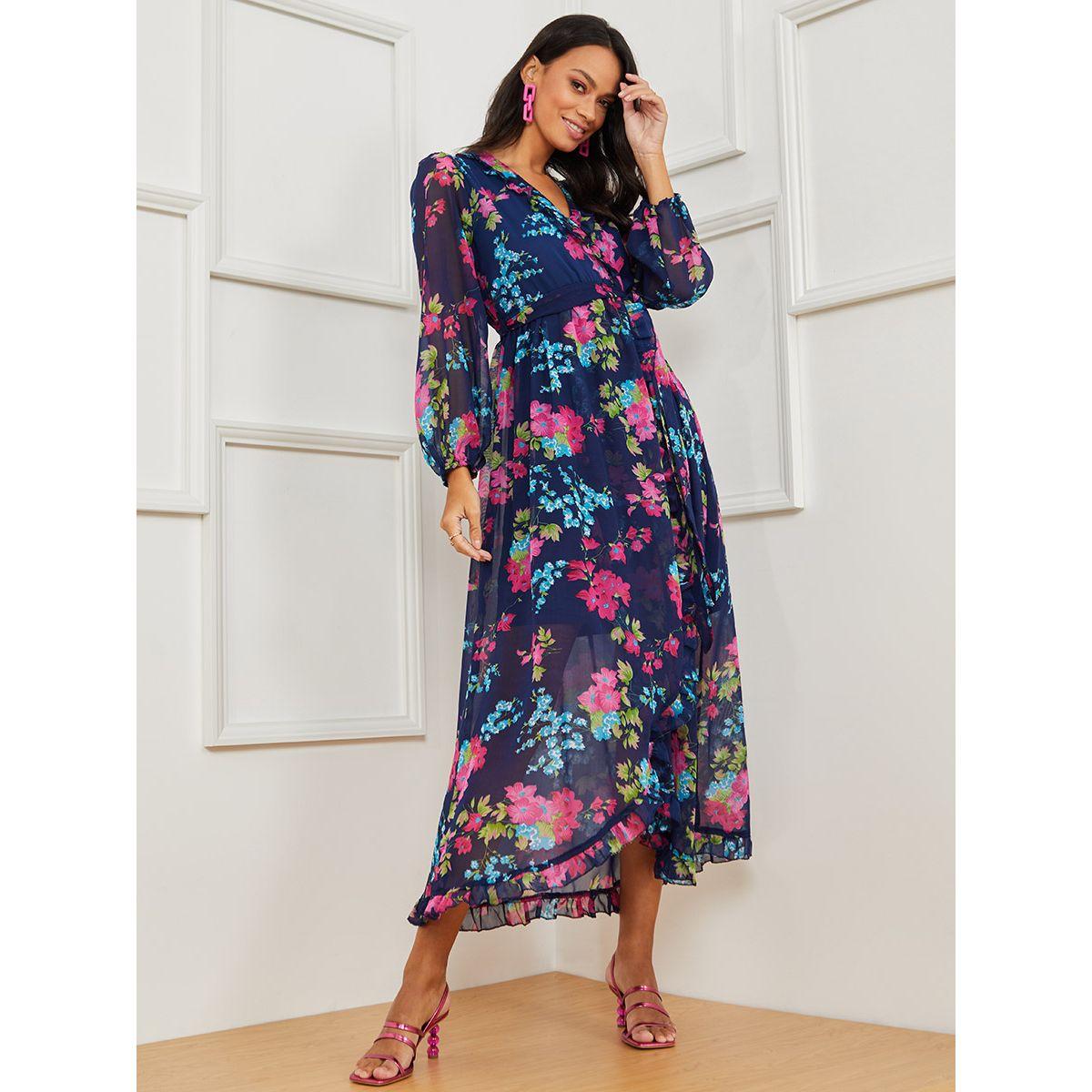فستان طويل باكمام طويلة من ستايلي-women-clothing-dresses-image-1