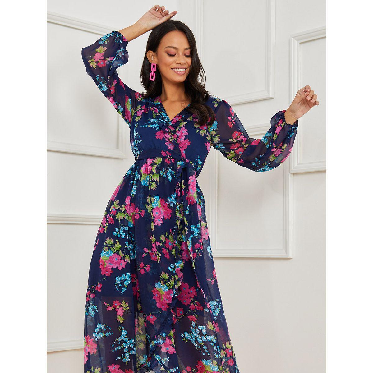 فستان طويل باكمام طويلة من ستايلي-women-clothing-dresses-image-2