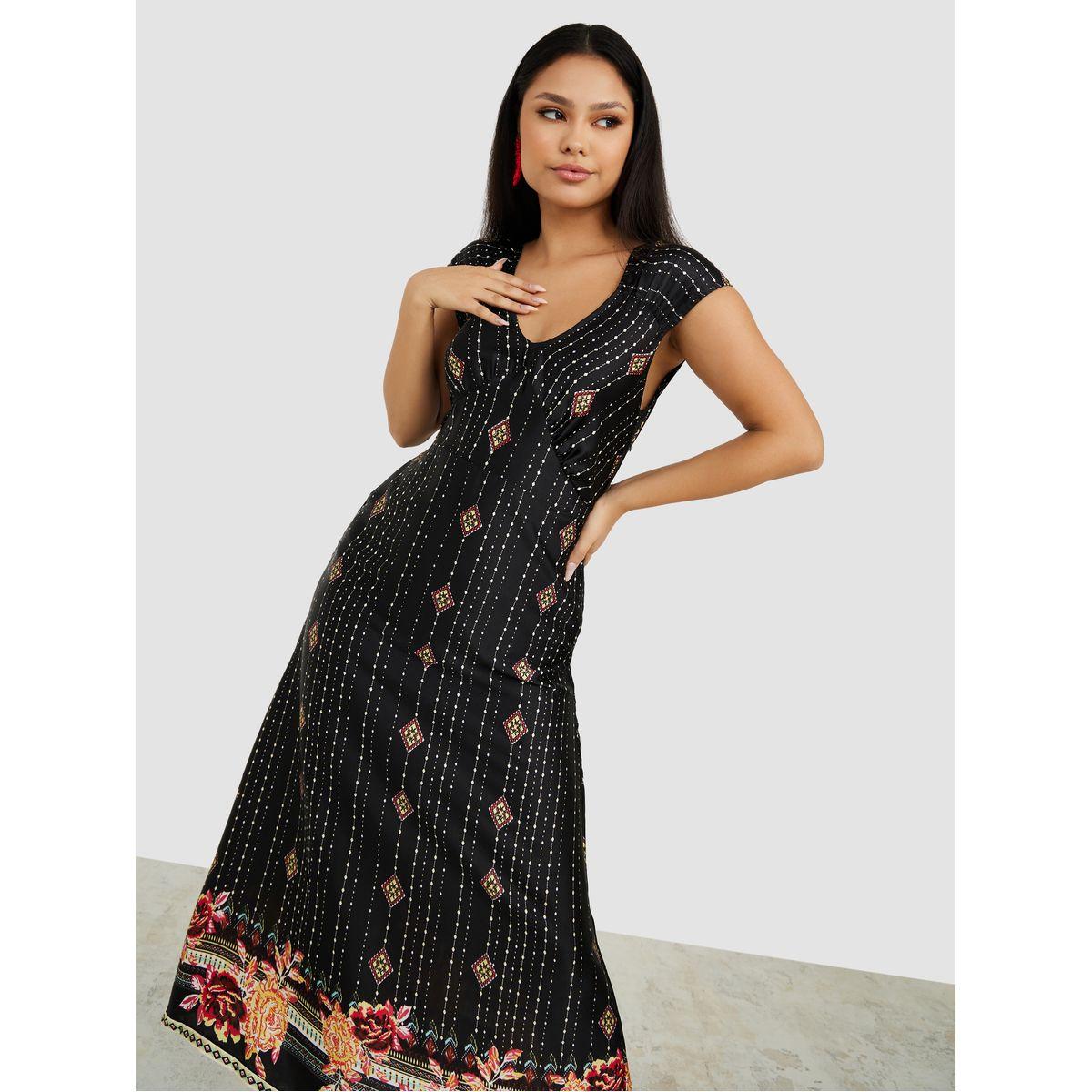 فستان طويل باكمام كاب من ريد تايب-women-clothing-dresses-image-1