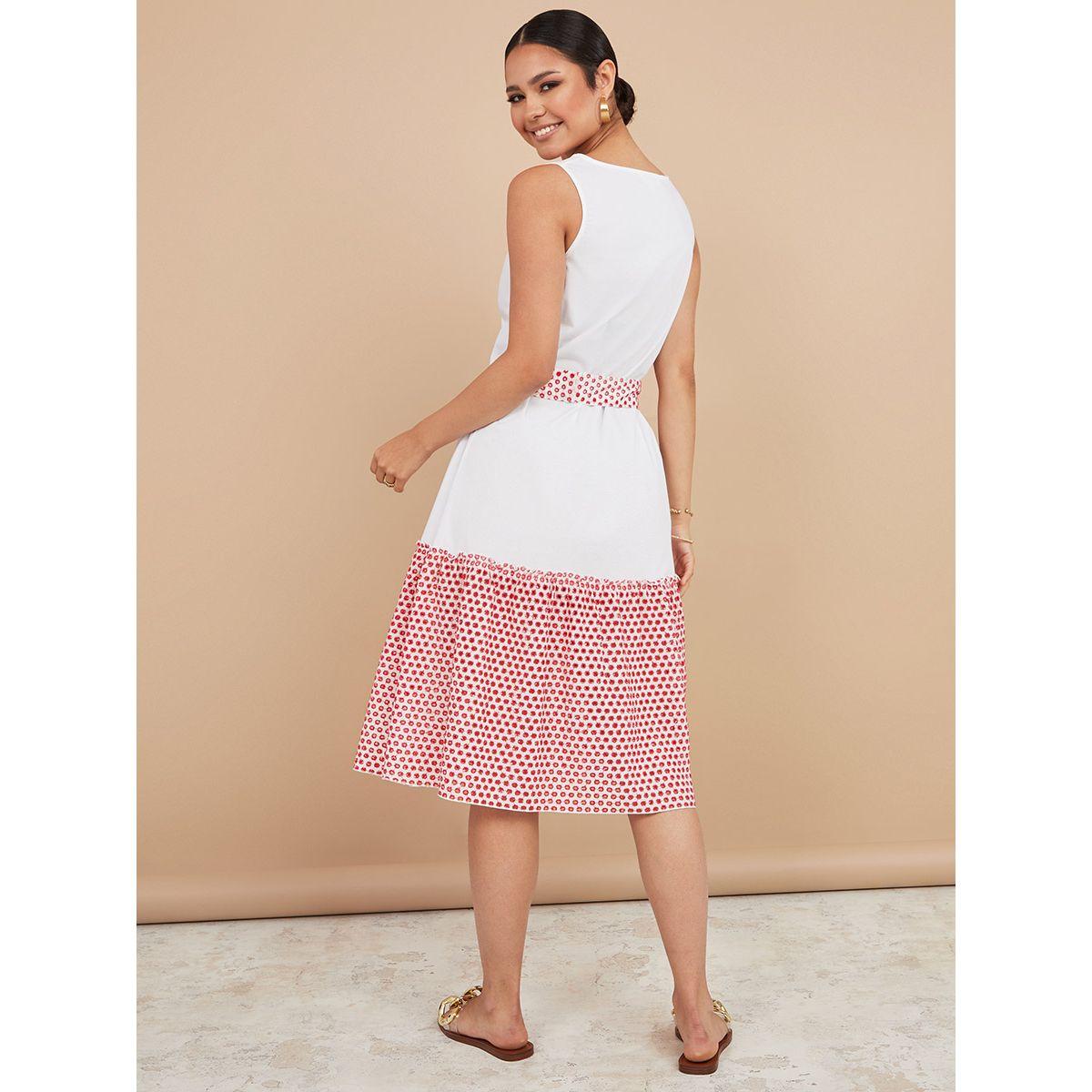 فستان ميدي بلا اكمام من ريد تايب-women-clothing-dresses-image-4