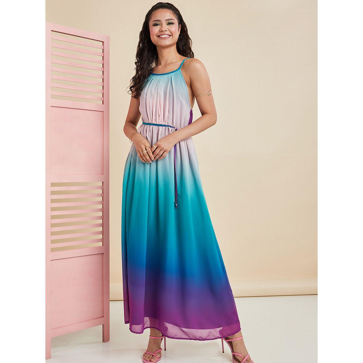 فستان طويل بلا اكمام من ستايلي-women-clothing-dresses-image-1