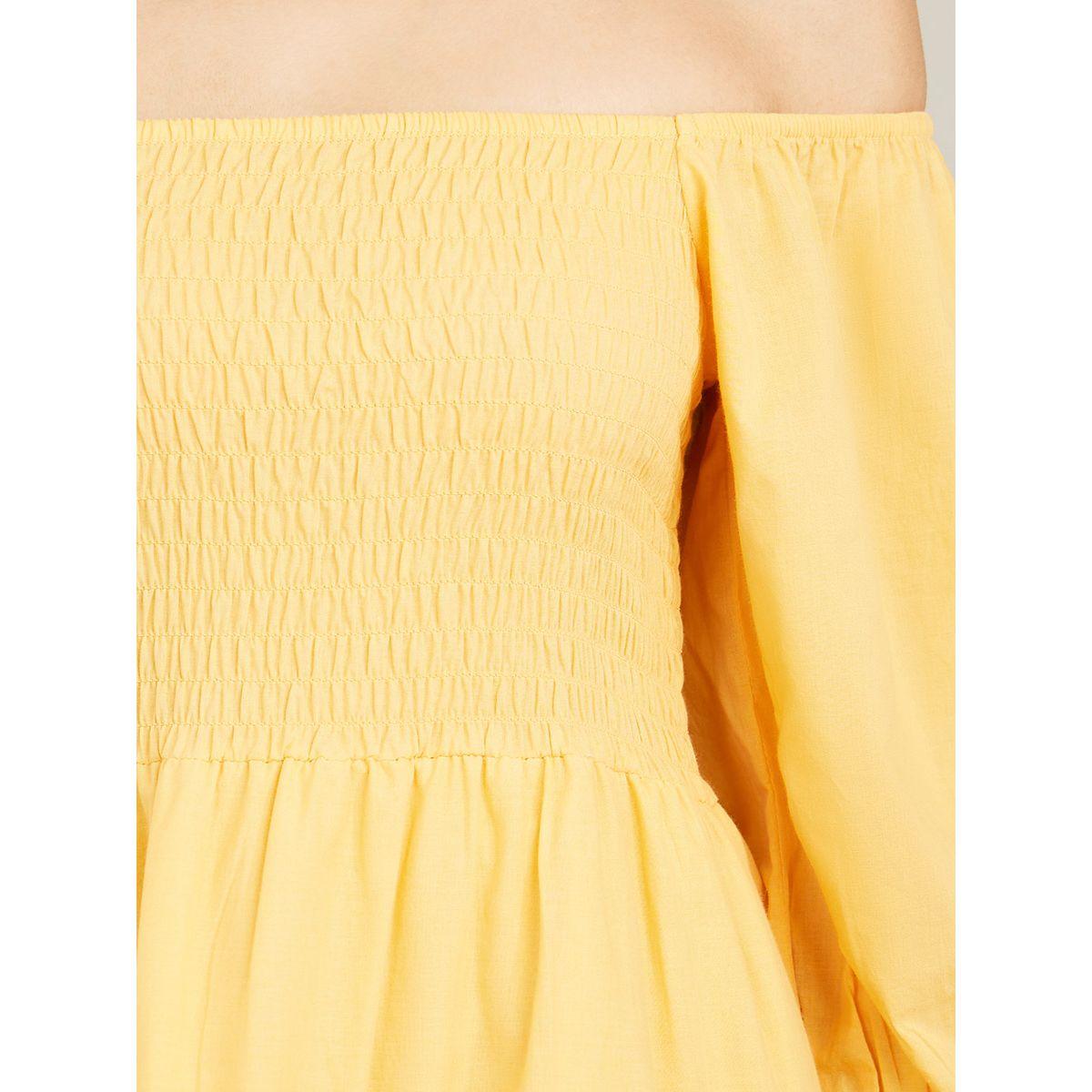 فستان ميدي بكسرات وياقة واسعة من ستايلي-women-clothing-dresses-image-3