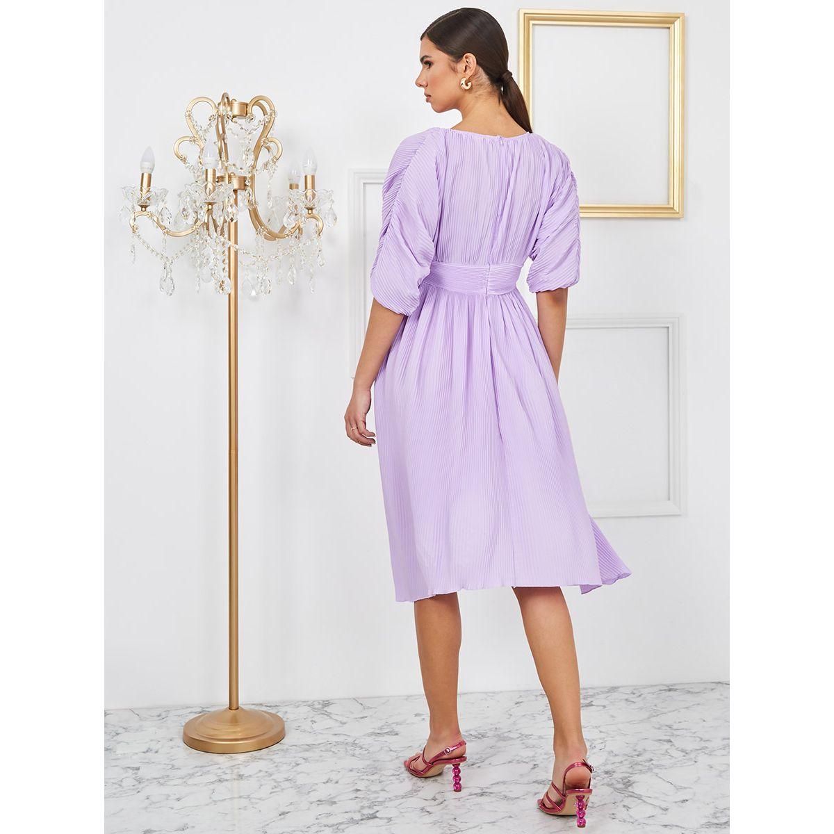 فستان ميدي بكسرات من ريد تايب-women-clothing-dresses-image-4