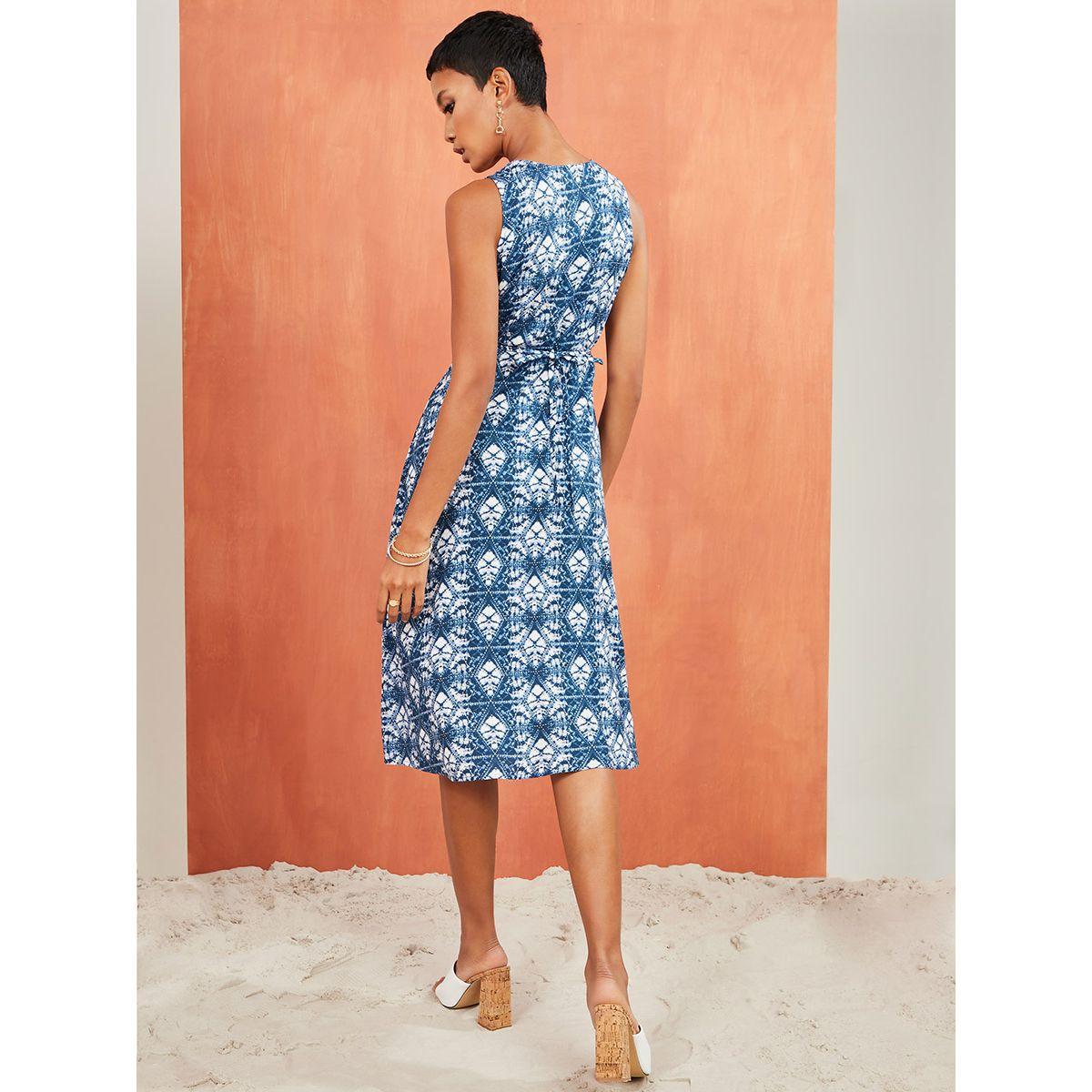 فستان ميدي فيسكوز بنمط لف من ريد تايب-women-clothing-dresses-image-4