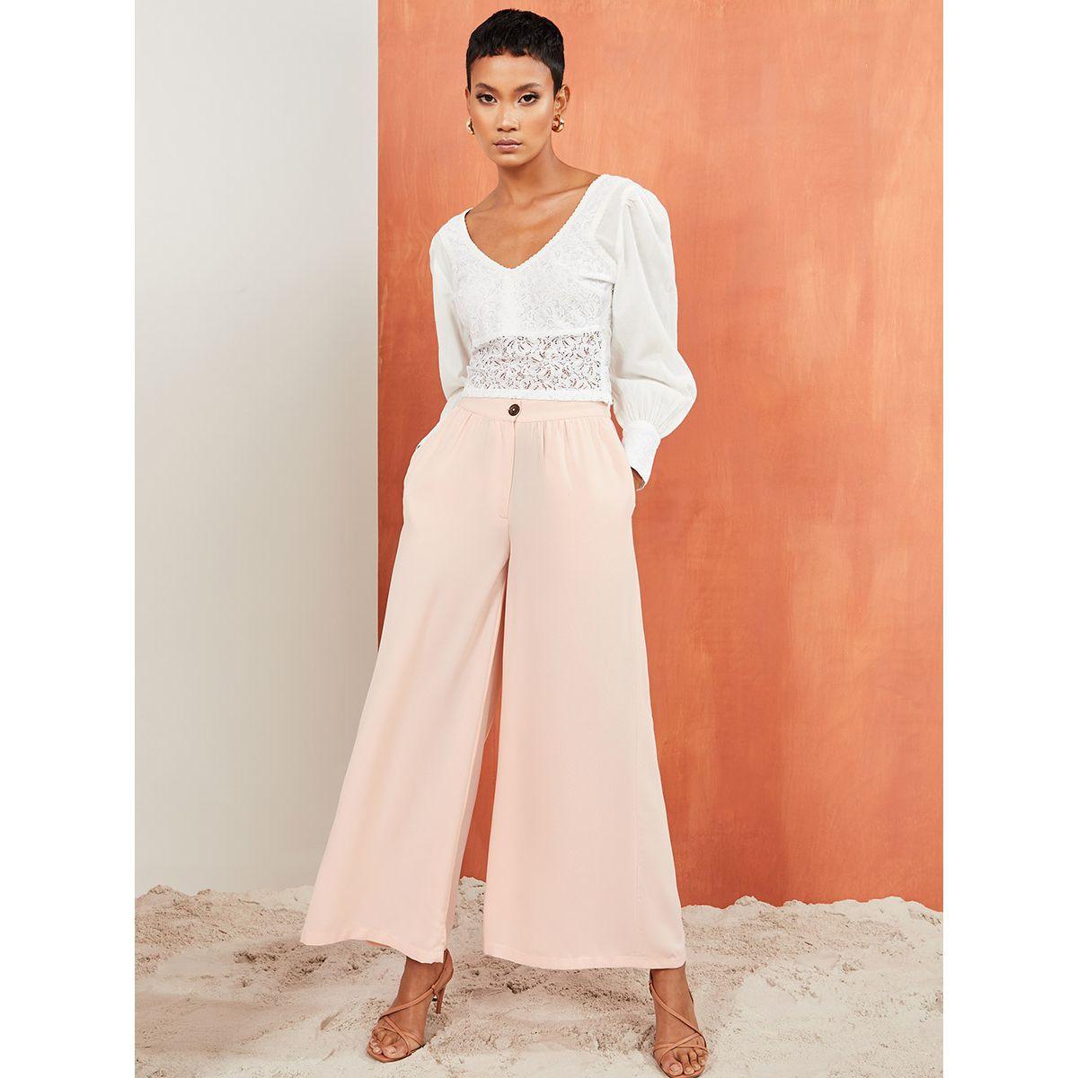 Styli Premium Lightweight Wide Leg Trouser-women-clothing-bottoms-trousers-image-2