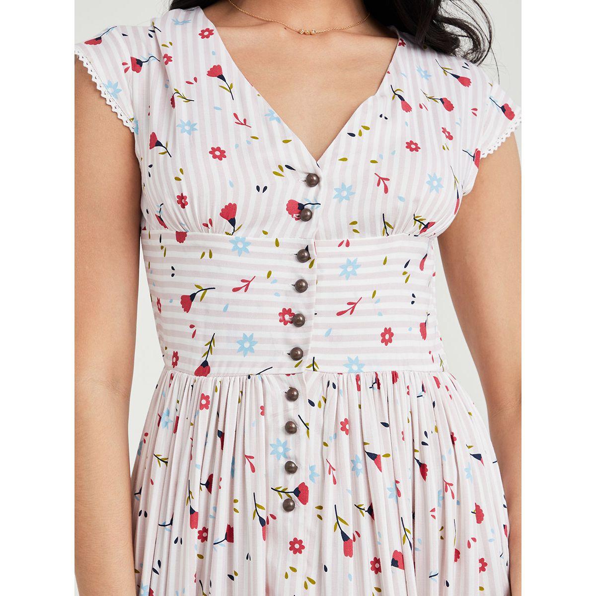 فستان طويل مطبع بزهور من ستايلي-women-clothing-dresses-image-3