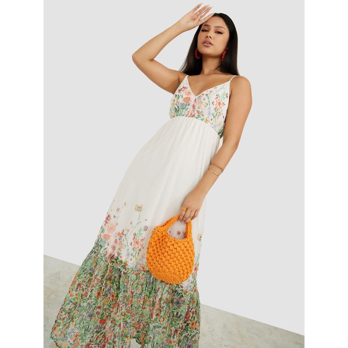 Styli Strappy Floral Print A-Line Maxi Dress-women-clothing-dresses-image-2