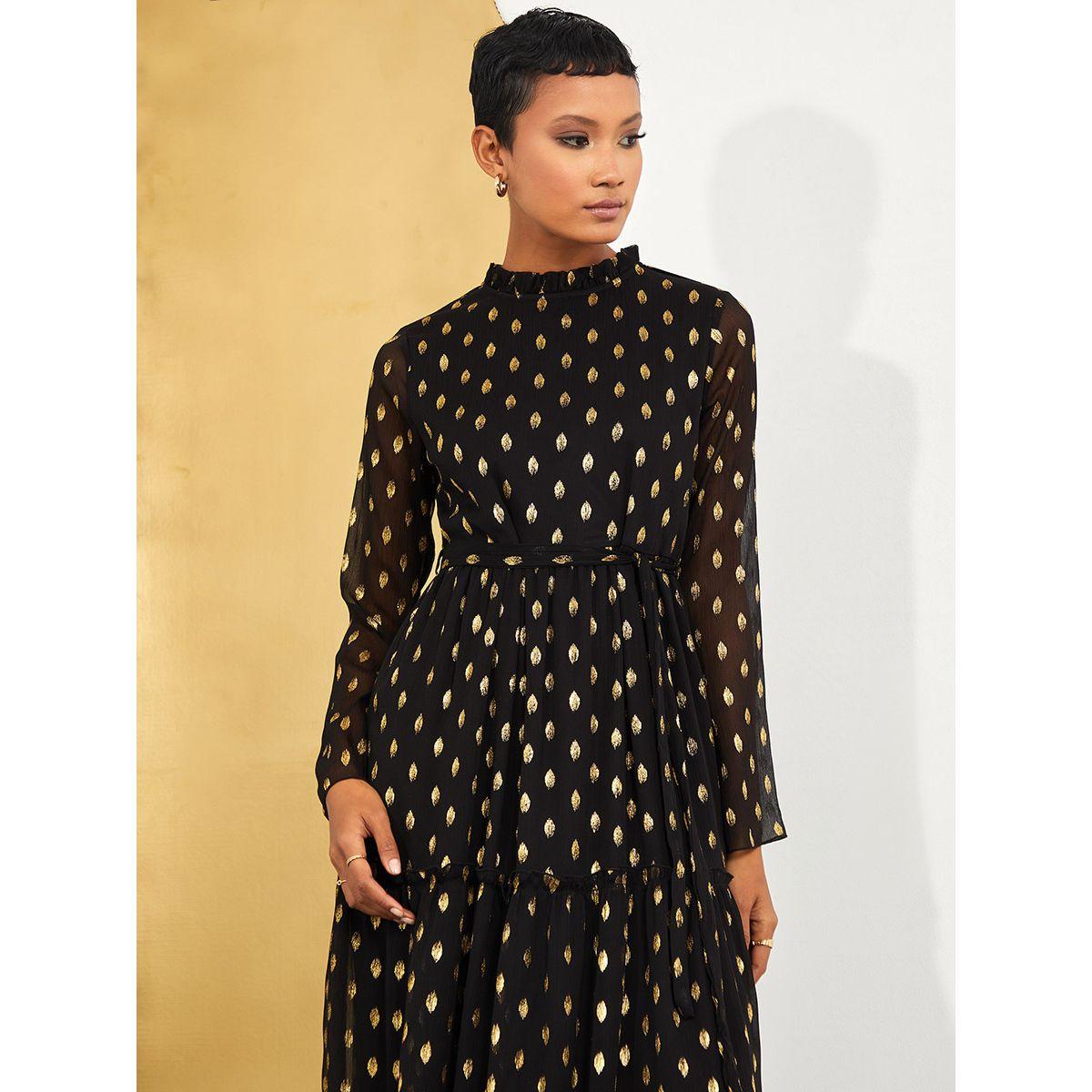 فستان طويل باكمام طويلة من ستايلي-women-clothing-dresses-image-1