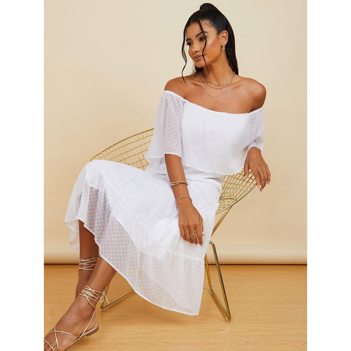 فستان ميدي باكتاف مكشوفة من ريد تايب-women-clothing-dresses-image-2