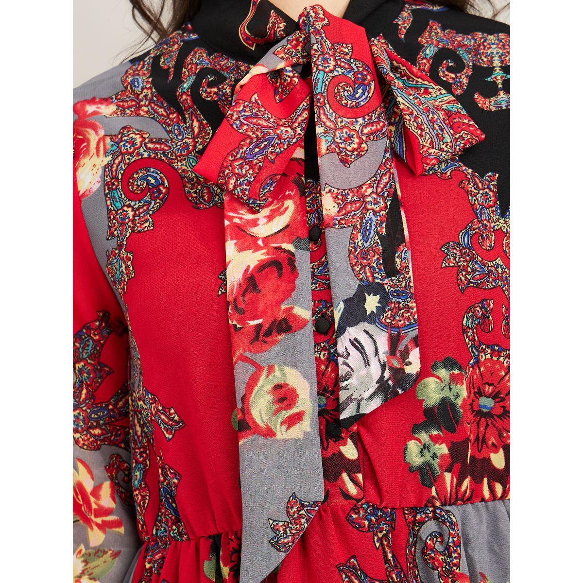 فستان طويل باكمام طويلة من ستايلي-women-clothing-dresses-image-3