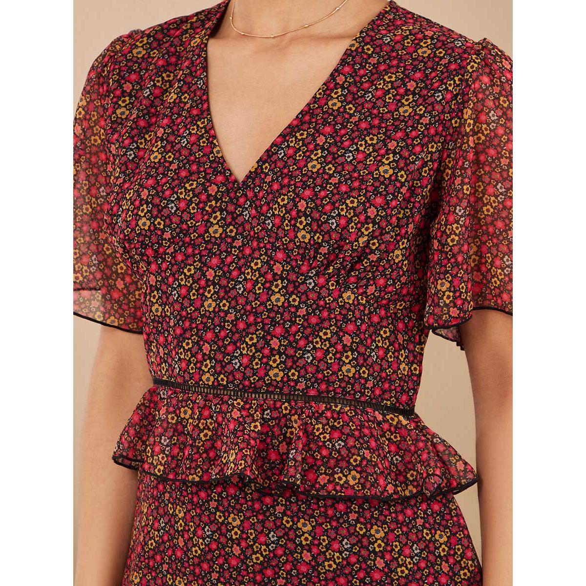 فستان ميدي مطبع بزهور-women-clothing-dresses-image-3