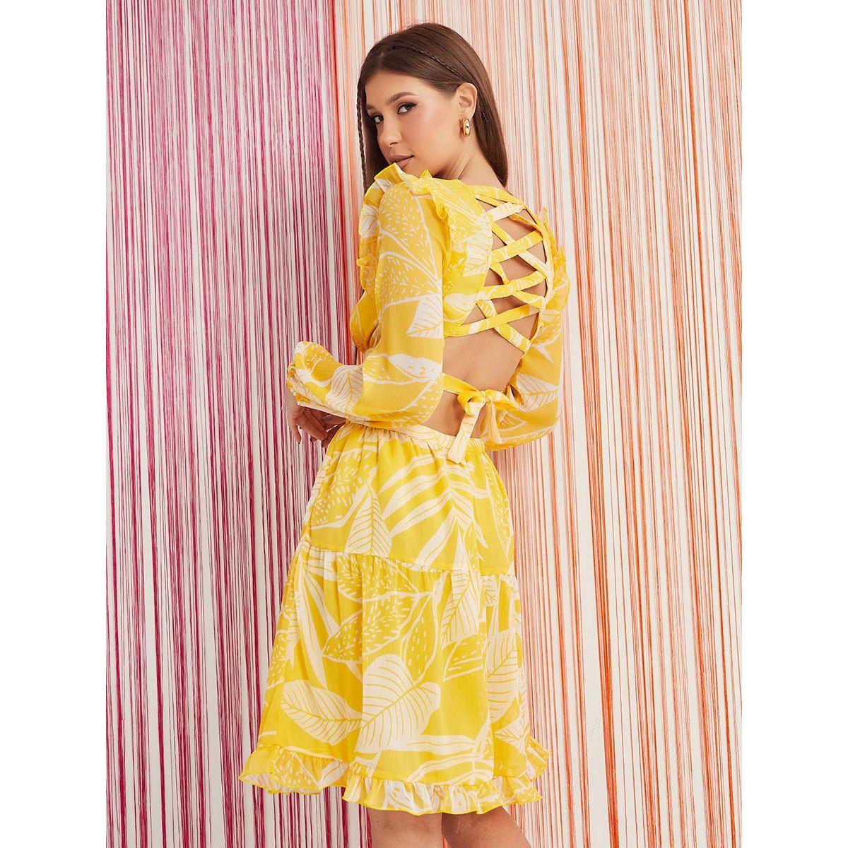 فستان مطبع بزهور من ستايلي-women-clothing-dresses-image-4