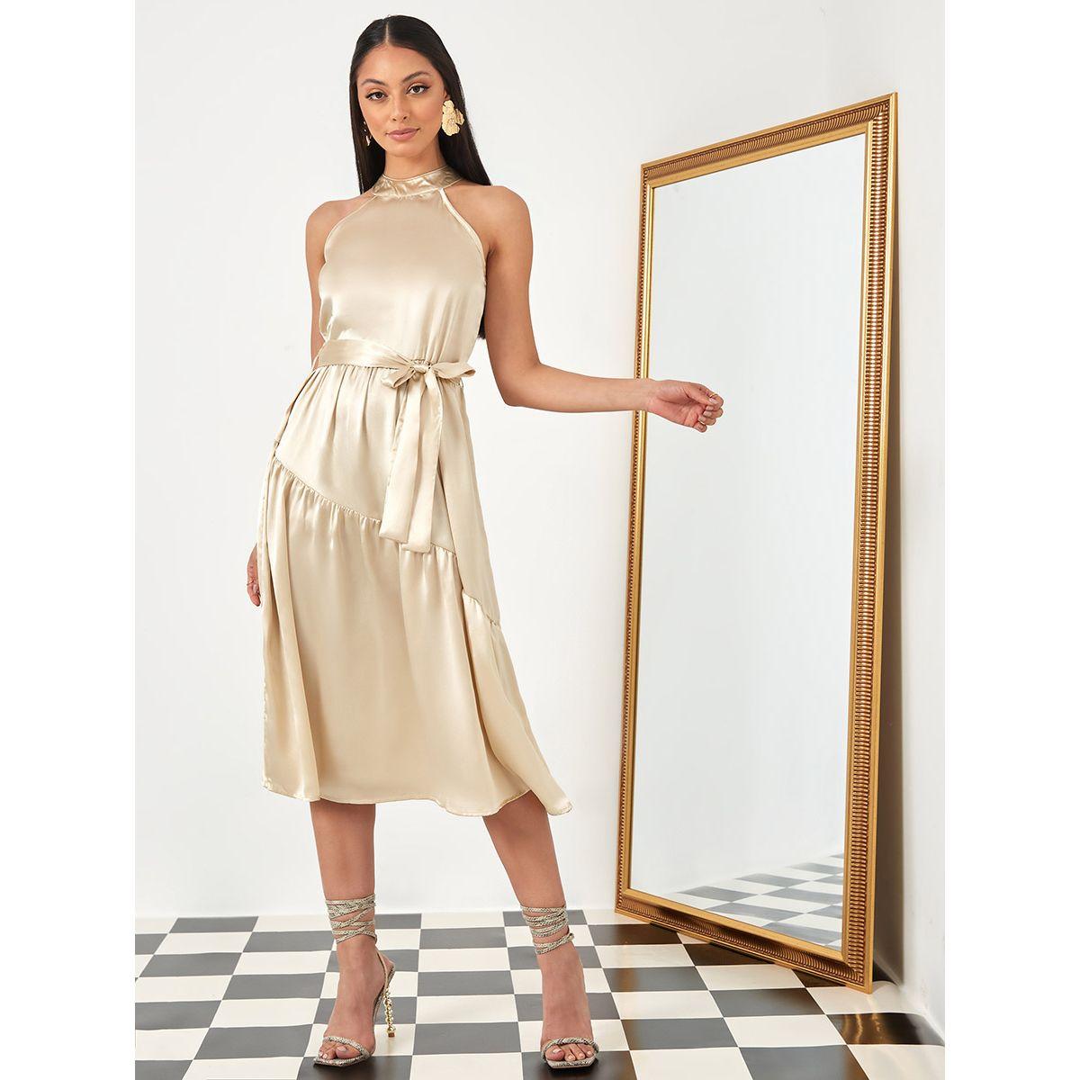 فستان ميدي بلا اكمام من ستايلي-women-clothing-dresses-image-1