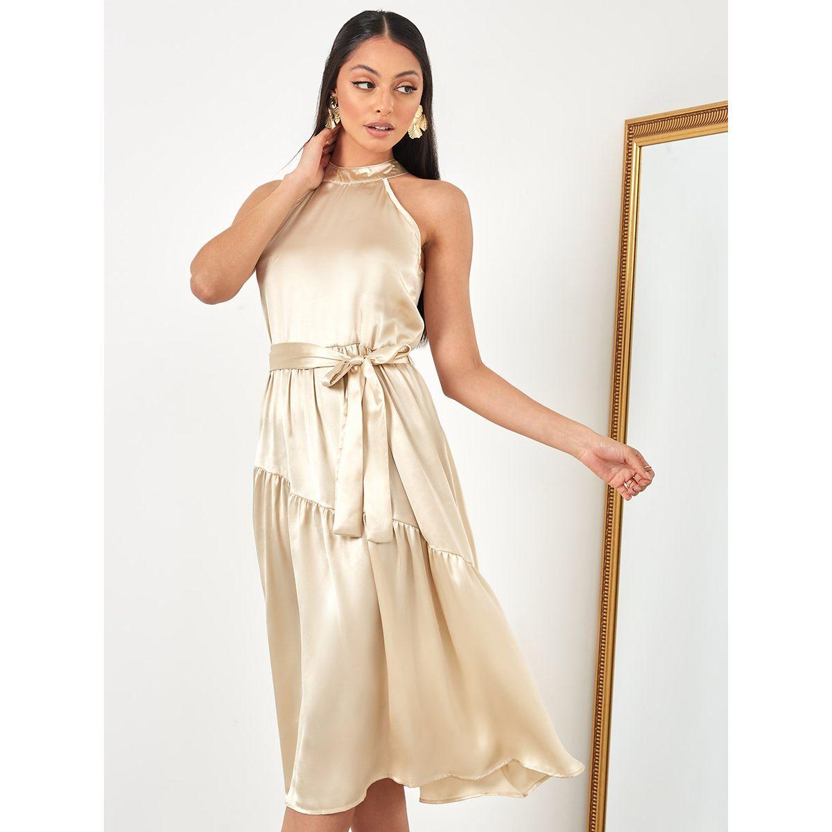 فستان ميدي بلا اكمام من ستايلي-women-clothing-dresses-image-2