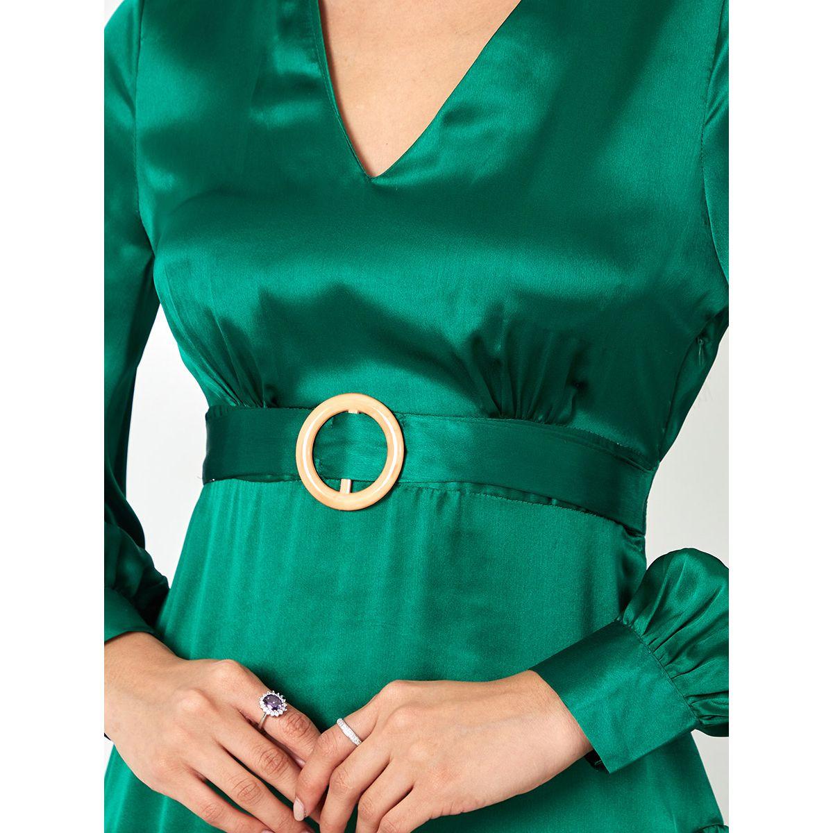فستان طويل باكمام طويلة من ستايلي-women-clothing-dresses-image-3