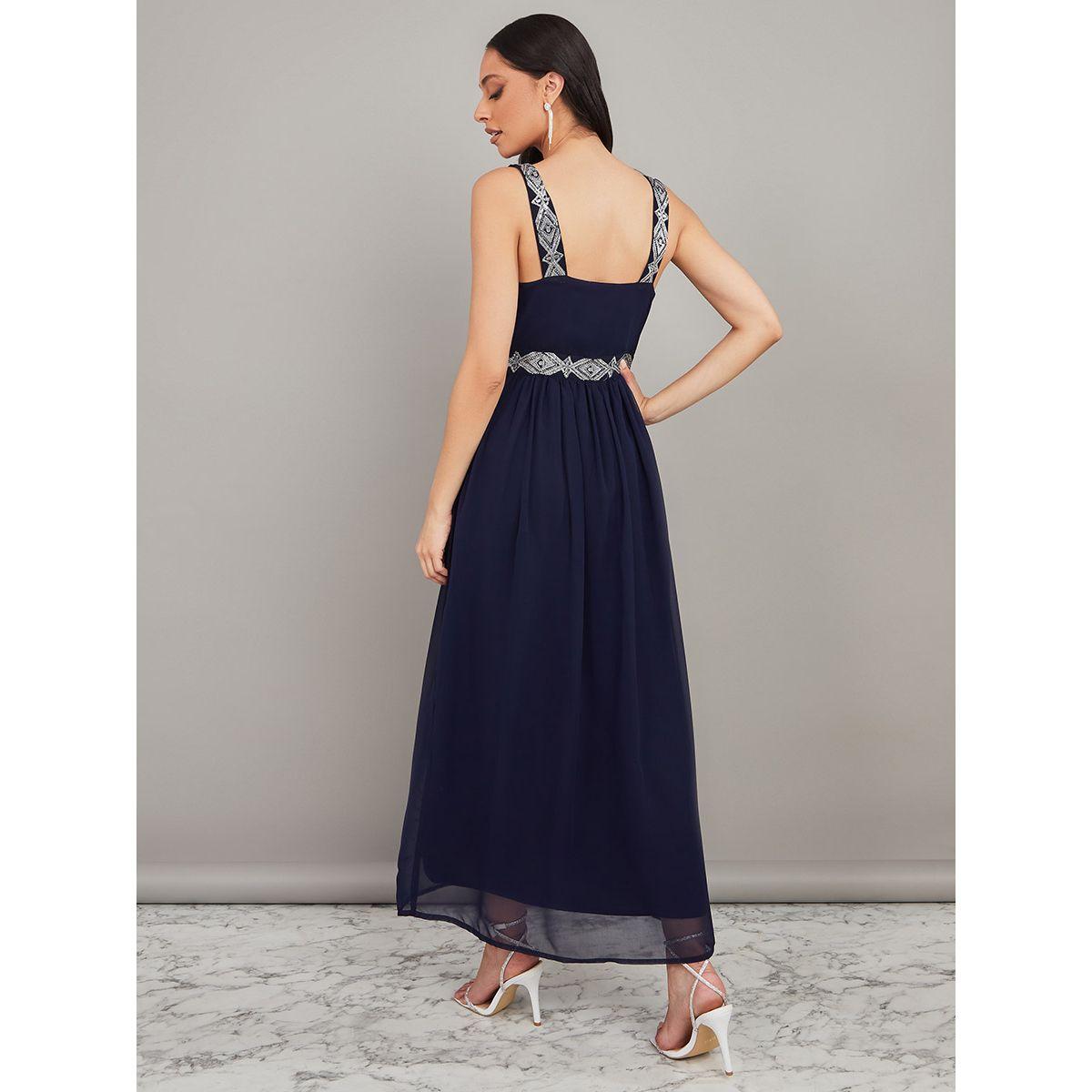 فستان طويل بكسرات من ستايلي-women-clothing-dresses-image-5