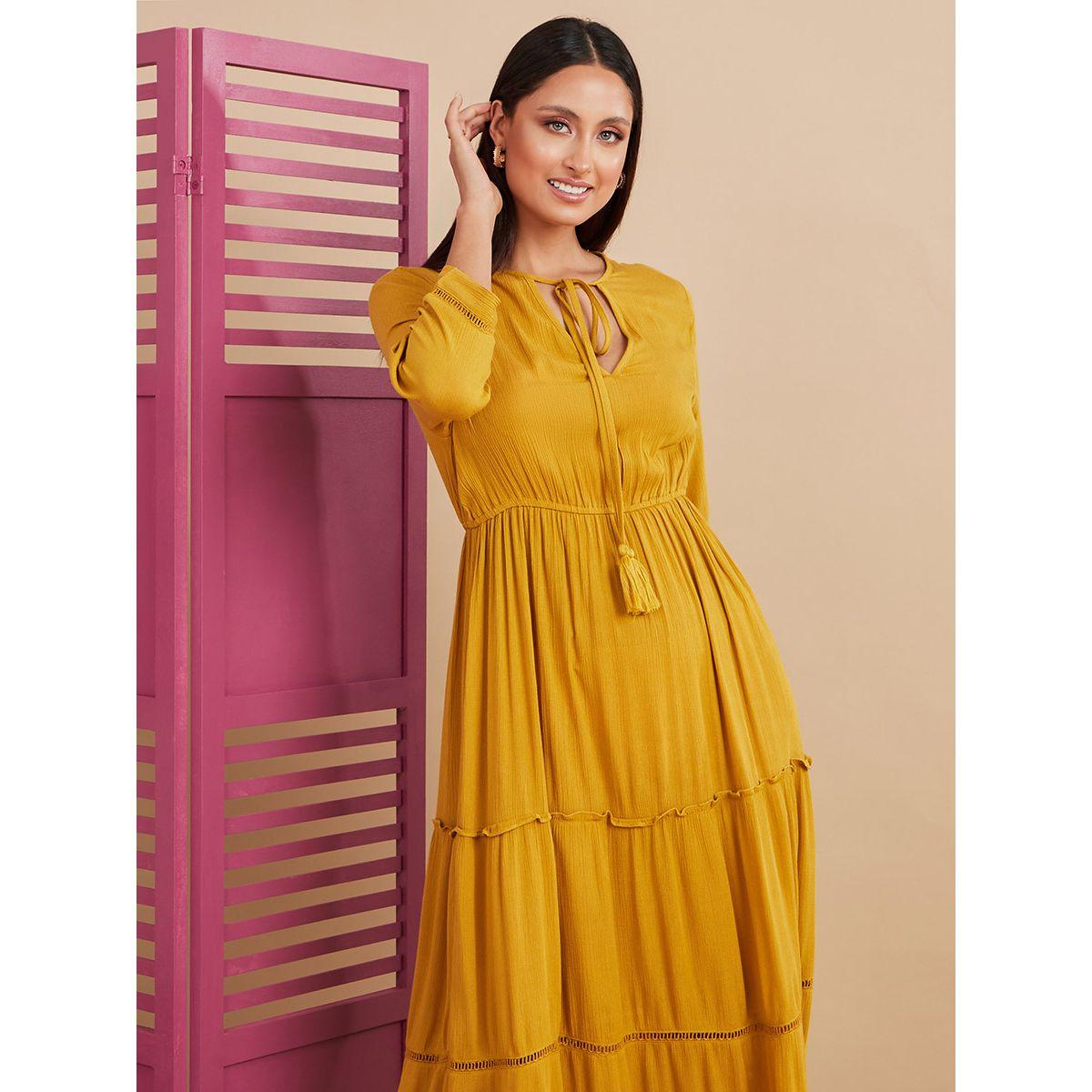 فستان طويل بتداخلات دانتيل من ستايلي-women-clothing-dresses-image-2