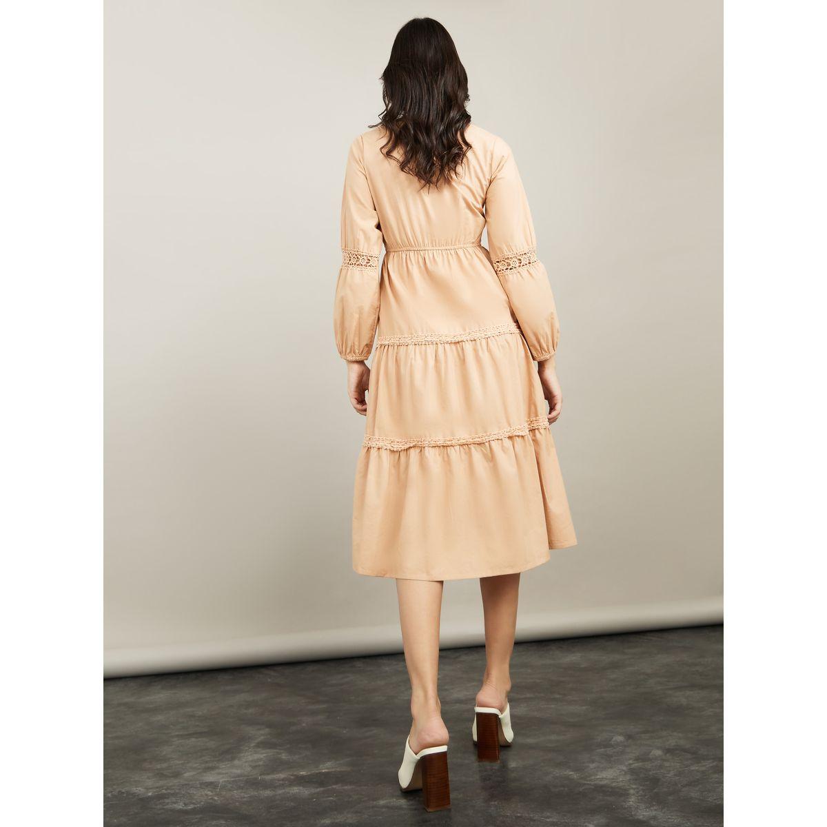 فستان ميدي باكمام طويلة من ريد تايب-women-clothing-dresses-image-4
