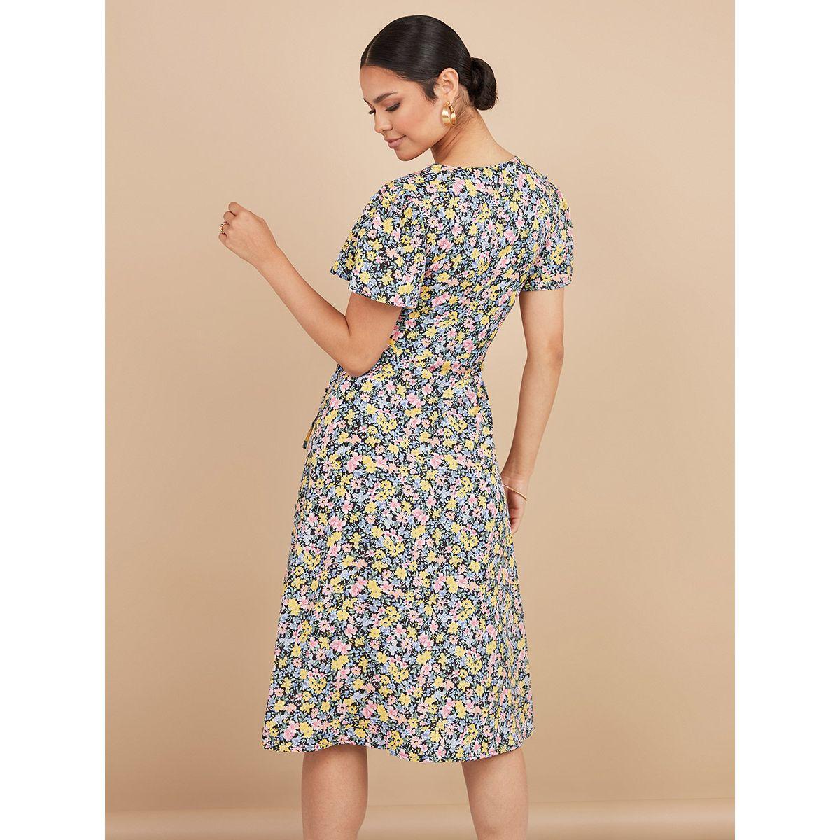 فستان ميدي بنمط لف من ريد تايب-women-clothing-dresses-image-4