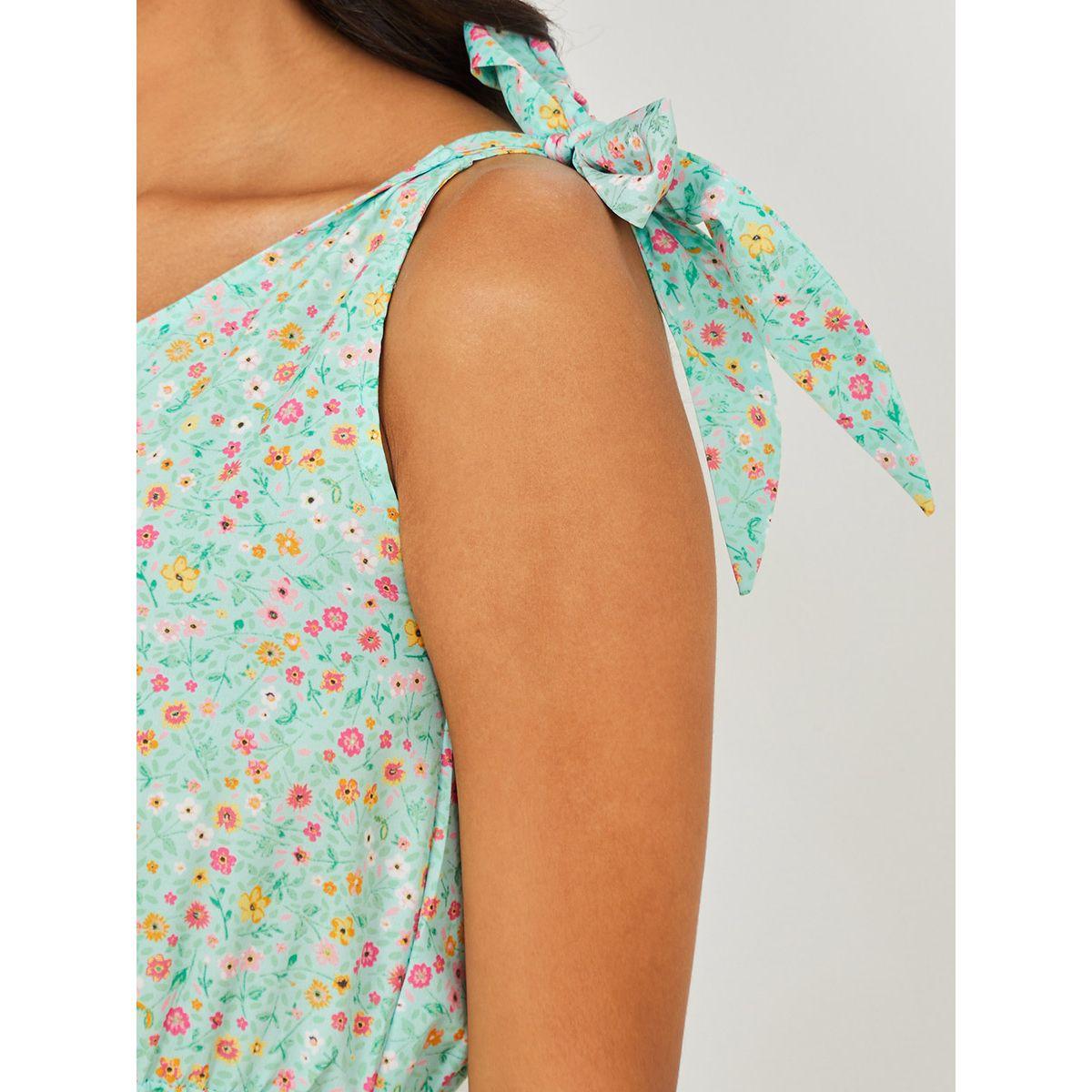 Styli One Side Shoulder Floral Print A-Line Maxi Dress-women-clothing-dresses-image-3