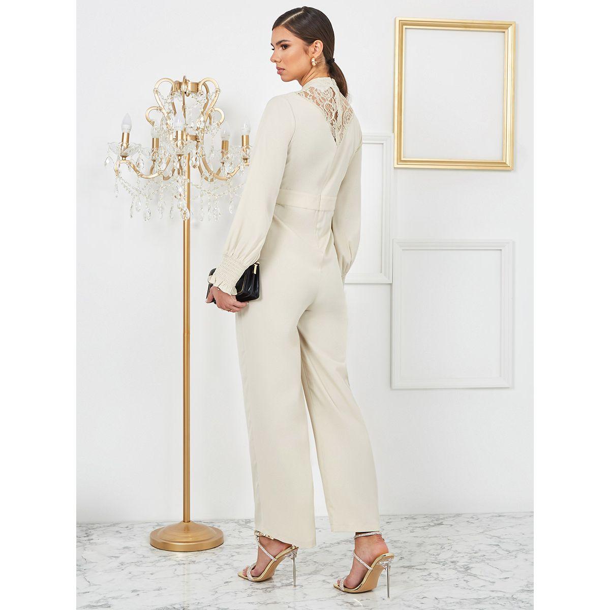 جمبسوت بتداخلات دانتيل من ريد تايب-women-clothing-jumpsuits-image-4