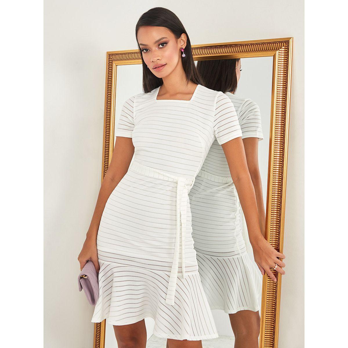 فستان باكمام قصيرة من ستايلي-women-clothing-dresses-image-1