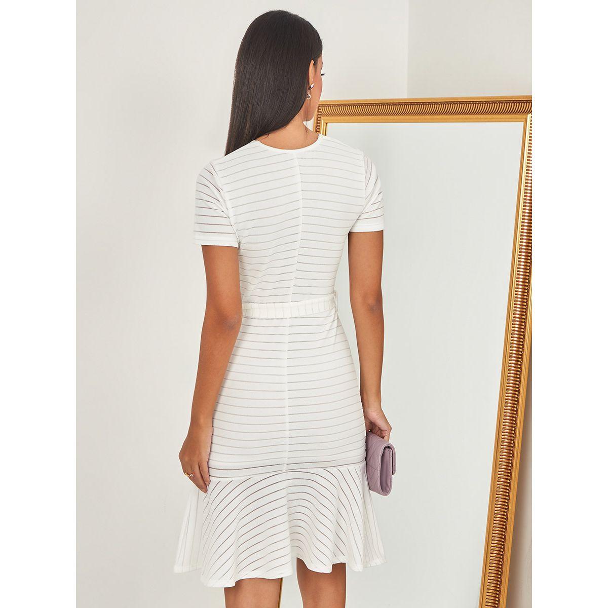فستان باكمام قصيرة من ستايلي-women-clothing-dresses-image-4