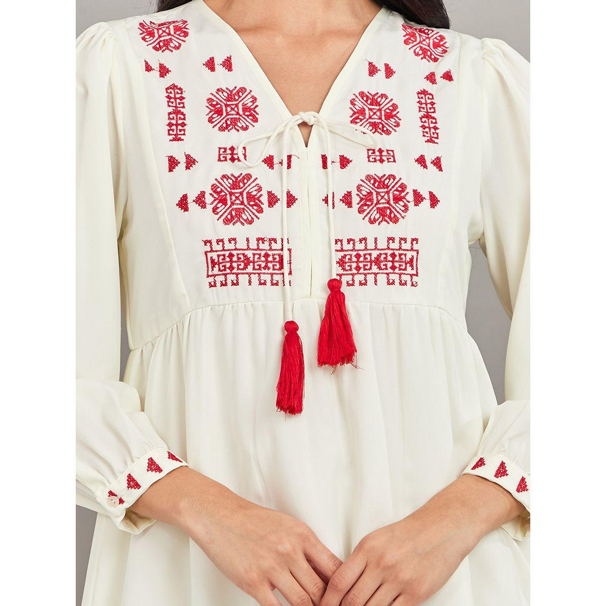 فستان ميدي باكمام طويلة من ستايلي-women-clothing-dresses-image-3