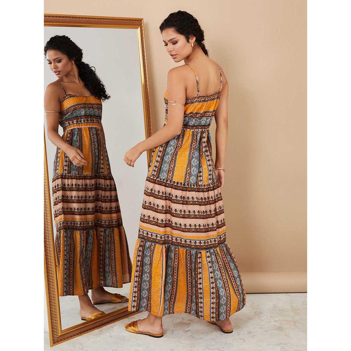 فستان طويل مطبع بالكامل من ستايلي-women-clothing-dresses-image-5
