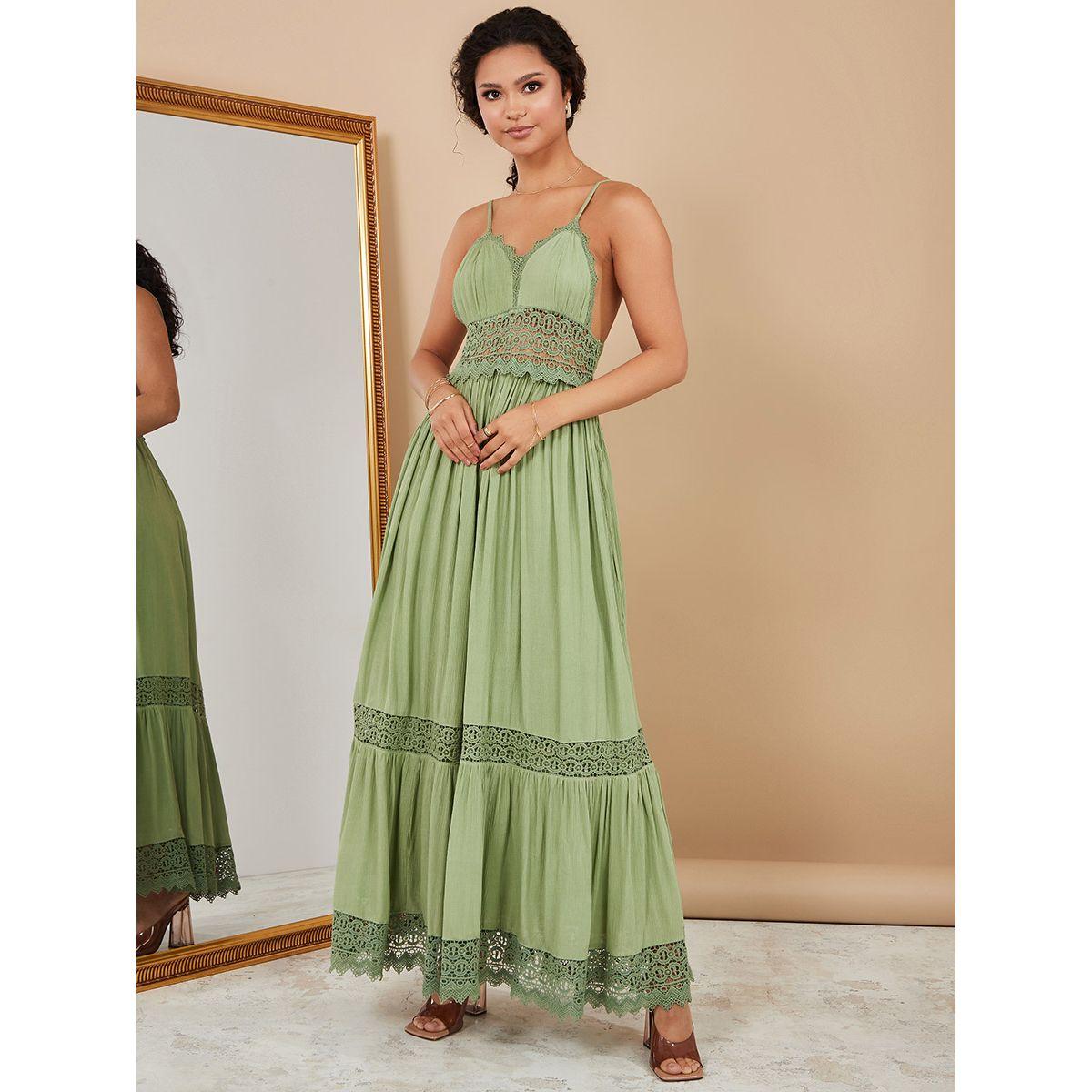 فستان طويل بتداخلات كروشيه من ستايلي-women-clothing-dresses-image-3