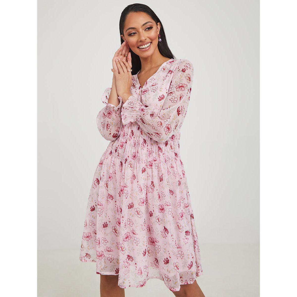 فستان باكمام طويلة من ستايلي-women-clothing-dresses-image-2