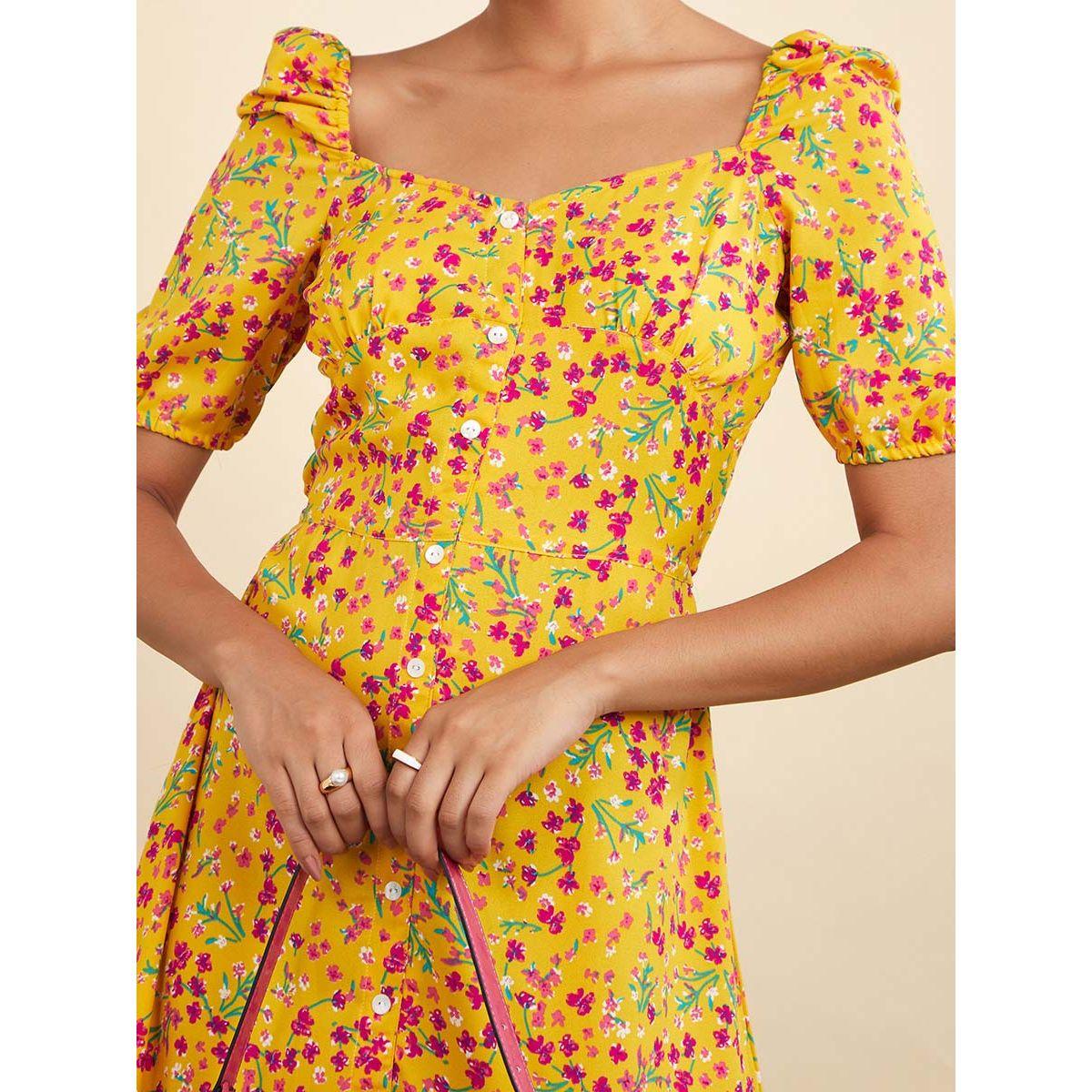 فستان طويل مطبع بزهور من ستايلي-women-clothing-dresses-image-3