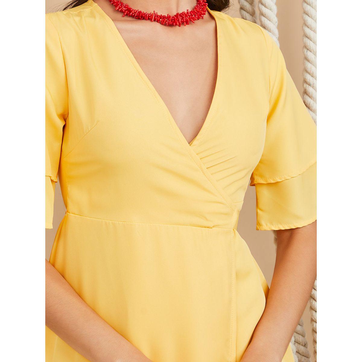 فستان ميدي بنمط لف من ستايلي-women-clothing-dresses-image-4