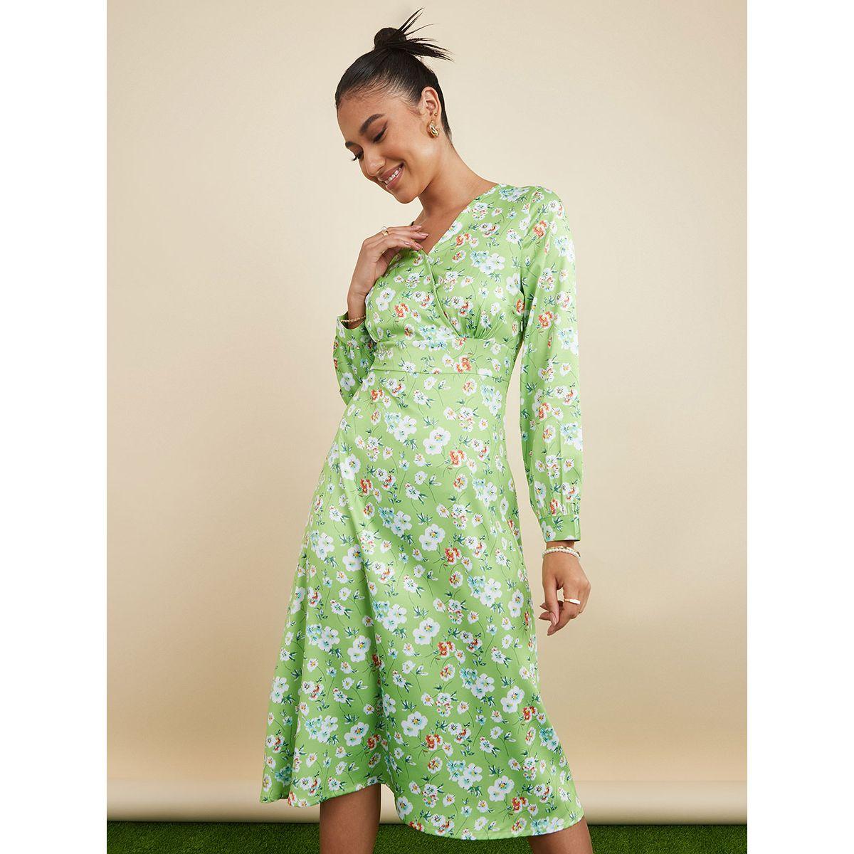 فستان طويل بنمط لف من ستايلي-women-clothing-dresses-image-3