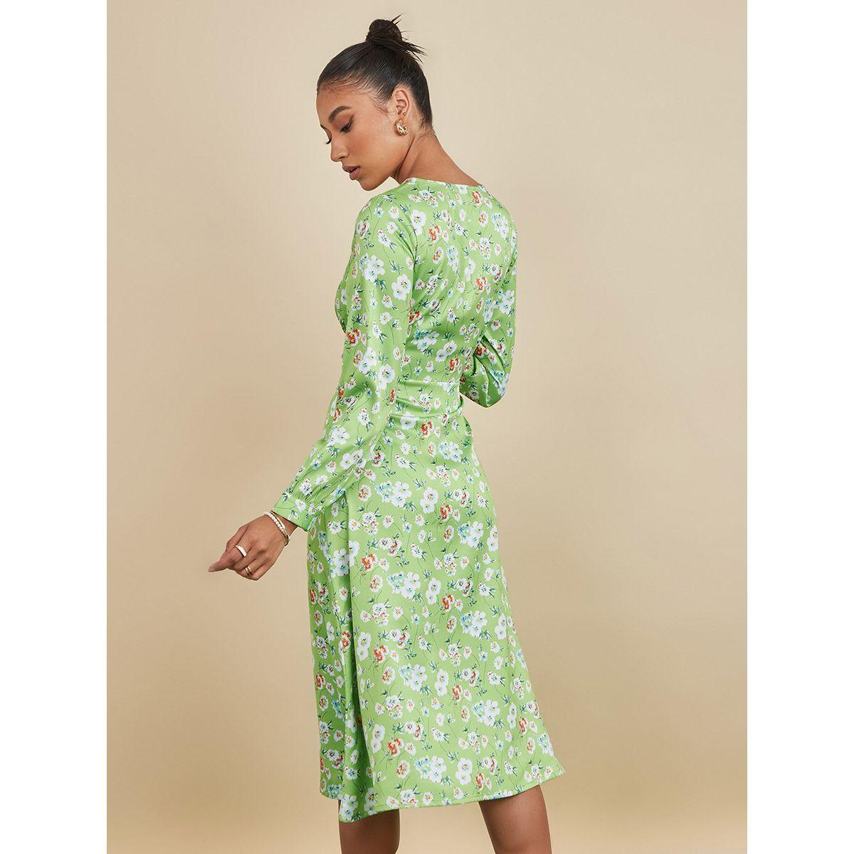 فستان طويل بنمط لف من ستايلي-women-clothing-dresses-image-5